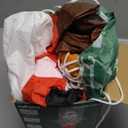 zukakii 7FT Christmas Inflatables Black Santa Claus Inflatable Outdoor Decorations with Built-in LED Light Christmas Blow Up Yard Decorations for Indoor Home Christmas Party Holiday Decor 