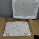 Rotating Bookshelf Tower 5 Tier,Spinning Bookcase, Revolving 360 Book Shelf Narrow Tall Bookcase, Vertical Turning Round storage Bookshelf ,Book Shelf Organizer for Bedroom, Living Room, White