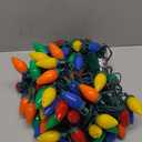 C9 Christmas Lights Outdoor, 33ft 50 LEDs Christmas String Lights with 8 Modes, 5 Sets Connectable, IP65 Waterproof Outdoor Indoor Vintage Fairy Lights for Christmas Tree Holiday Party Decor (Multicolor)