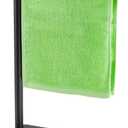 Hand Towel Holder Stand, DECLUTTR Stainless Steel Towel Rack for Bathroom Countertop, Black Free Standing Hand Towel Rack