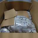 DAICO Bean Bag Chairs for Adults Giant Bean Bag Chair with Ottoman Soft Plush Beanbag Couch with Armrests Comfy Accent Chair Single Lazy Sofas with Foam for Living Room Reading Bedroom