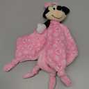 KIDS PREFERRED Disney Baby Minnie Mouse Plush Stuffed Animal Snuggler Lovey Security Blanket - Pink,13.18" x 13.18" x 3.62"