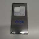 OOK Case Fit for iPhone 15 Pro Max 6.7 Inch (Compatible with MagSafe) Gray Floral Flowers Soft TPU and Hard PC Phone Cover with Kickstand Anti-Scratch Shockproof Protection Magnetic Case for Women