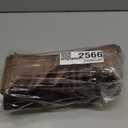 Velvet Recliner Head Pillow with Non-Slip Base - Adjustable Neck Support for Pain Relief in Home, Office and Travel (Brown)