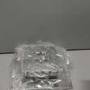 Square LED Ceiling Lamp, Modern Mini Chandelier with Faux Crystals, 3 Light Color Decorative Mini Ceiling Light for Living Room, 85-265V Corridor Lamp