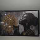 Large Lake Landscape Wall Art for Living Room, Nature Forest Canvas Oversized Wall Decor, River Scenery Framed Pictures Painting Print Artwork for Bedroom Office 60" L x 30" W