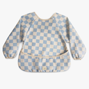 Mushie Long Sleeve Baby Bib | Water Resistant Adjustable Fit for Ages 6-24 Months