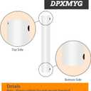 36 inch Ceiling Fan Downrod, 3 FT White Downrod for Ceiling Fan, 1 inch Outside Diameter, Boom Suitable for a Wide Range of Fans (White, Not Threaded)