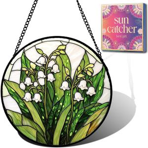 Lily of the Valley Suncatcher Sun Catchers Indoor Window Gifts for Mom 7.8"