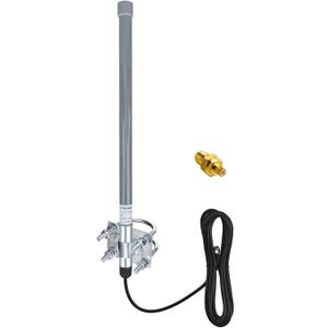 FlightAware ADS-B Antenna 1090MHz & 978MHz Dual Band w/ 10ft SMA Cable MCX Adapter High Gain 5dBi for ADSB FlightAware Software Defined Radios (SDRs) Flight Aviation Adsbexchange
