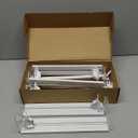 Automatic Soda Can Dispenser for Refrigerator  5-Row Drink Organizer Holds 25 Cans, Spring-Loaded Pusher, Fits 12oz/16oz/20oz Bottles, No-Tool Assembly