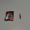 4PCS Aluminum Threaded Shock Absorber Oil Damper for 1/12 Mini Crawler 1/18 RC Crawler Car TRX4M TRX4MT Upgrade Parts (Red, 59mm)