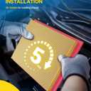 PHILTOP Engine Air Filter, Compatible with CA10677 Toyota RAV4 2013-2018, Camry 2012-2017, Avalon 2013-2018 & Lexus LS460 2007-2017, ES300h 13-18, HS250h 2010-2012, LS600h 2008-2016