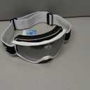 findway Ski Goggles OTG - Over Glasses Snow/Snowboard Goggles for Men, Women & Youth - 100% UV Protection (A1-white Silver Vlt 10%)