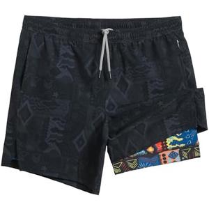 maamgic Gym Shorts for Men 7 inch Inseam with Liner Stretch 2 in 1 Workout Shorts Men Quick Dry Athletic Running Shorts M