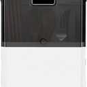 Utensil Drying Holder, Wall Mounted Utensil Organizer with Lid Multifunctional Chopstick Cage Punch Free Dustproof Draining Cage Kitchen Utensil Holder(Basic Black)