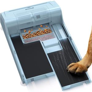 Dog Nail File Toy with 2 Dog Treat Puzzle, Interactive Dog Enrichment Toys for IQ Training, Dog Scratch Pad for Nails, Slow Feeder and 2 Level in 1 Dog Puzzle,Double Anti-Slip