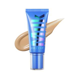 Milk Makeup Hydro Grip Hydrating Gel Skin Tint  12HR Lightweight Buildable Coverage with Hyaluronic Acid for Natural Dewy Finish  Non-Comedogenic (05 - Light with Neutral Undertones)