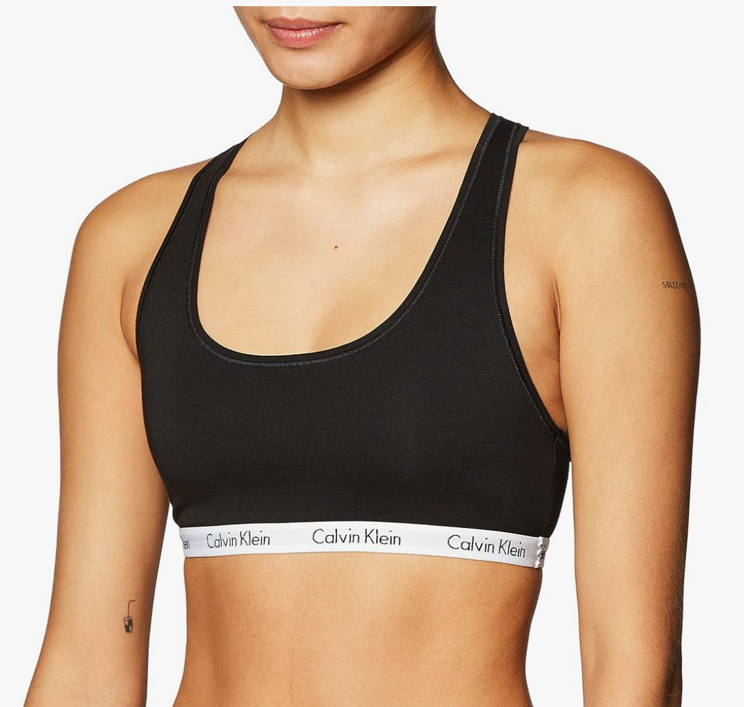 Calvin Klein Women's Carousel Logo Bralette Size XL
