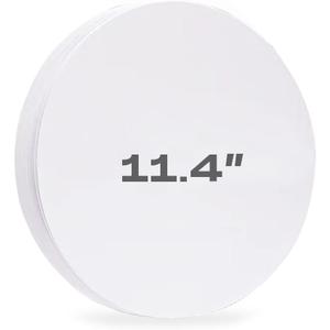 11.4 Inches Circle Cardstock Blank Round Craft Paper for Drawing, Arts and Crafts, Papercutting and DIY Projects -Pack of 50 Sheets