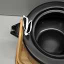 Viant Luxury Tea Set. Electric Kettle with Infuser for Loose Leaf And Ceramic Serving Set. Teapot and Cup Set with Wooden Tray. Excellent Gift Idea For Tea Lovers.