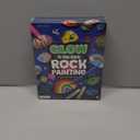 Dan&Darci Kids Rock Painting Kit - Glow in The Dark - Easter Gifts Arts & Crafts for Boys and Girls Ages 6-12 - Craft Activities Kits - Creative Art Toys for 6, 7, 8, 9, 10, 11 & 12 Year Old Kid