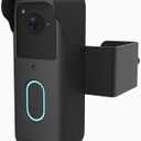 Blink Doorbell Mount, Anti-Theft Doorbell Mount for Blink Video Doorbell 2nd Gen (2025 newest model), No-Drill Needed Blink Doorbell Mount with Protective Cover, No Block Sensor & Night Vision (Black)