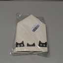 Cute Black Cat Tissue Box Cover Holder,Leather Tissue Case Holder Facial Paper Organizer Decorative for Tabletop Night Stands Desk Bathroom Kitchen Car Office Home Decor