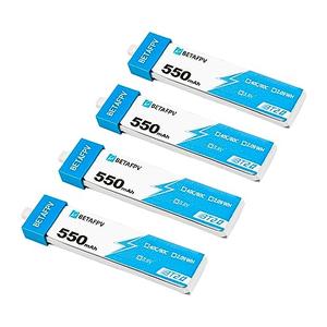 Amazon.com: BETAFPV 4pcs BT2.0 550mAh 1S Battery 3.8V 40C/80C Lipo Battery with BT2.0 Connector Compatible for 75-85mm 1S FPV Racing Whoop Drone Quadcopters Like Meteor75 Pro FPV Drone : Toys & Games