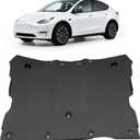 ALMULOO Front Underbody Splash Shield Compatible with 20-24 Tesla Model Y/3
Replacement for 149915100C Plastic(PE) Black