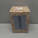 JOYIN 8.5 Inch Halloween Ceramic Tree Black Christmas Tree with Orange Pumpkin Over Multicolor Bulbs LED Light Up Battery Operated Light Up Halloween Decorations for Indoor Party Decor Gifts