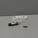 Ear and Nose Hair Trimmer Clipper - 2025 Professional Painless Eyebrow & Facial Hair Trimmer for Men Women, Battery-Operated Trimmer with IPX7 Waterproof, Dual Edge Blades for Easy Cleansing Black