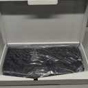 Nulea RT07B Wireless Ergonomic Split Keyboard, Wrist Rest, Natural Typing, Bluetooth and USB Connectivity, USB-C Rechargeable,Compatible with Windows Mac (Silver Black)