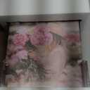 RLAVBL 8x10 Picture Frame Set of 2, Rustic Glass Photo Frames with Base for Tabletop Display