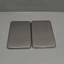 Ice Packs for Lunch Boxes, Stainless Steel Cooling Pack for Cooler, Quick Freeze Long-Lasting Reusable Ice Pack, Multi Use Cooler Accessories for Hiking, Camping and Fishing(2 Packs)