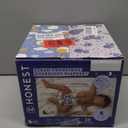 The Honest Company Clean Conscious Overnight Diapers for Sensitive Skin Hypoallergenic Fragrance-Free Baby Cozy Cloud and Star Signs Design Club Box Size 6 (35 lbs) 34 Count