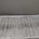 APEXCHASER Clothes Drying Rack, Oversized Drying Rack Clothing with Height-Adjustable, Foldable Gullwings Metal Laundry Rack, Indoor Outdoor Use, No Assembly, White (U-foot cover)