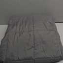 Topblan Weighted Blanket for Adults 12lbs, Soft Cooling Breathable Weighted Throw for Sleeping, Machine Washable Heavy Blanket with Glass Beads for Summer, Sofa Bed, 48"x72" Twin Size, Grey