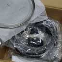 17 Pcs Pots and Pans Set Non Stick, Cookware Sets with Detachable Handle, Nonstick RV Kitchen Cooking Tools Removable Handles, Oven Safe, Induction Fast, Stackable Induction Cookware, Black