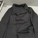 Womens Casual Long Sleeve Blazers Solid Color Knit Blazer Work Office Open Front Blazer Jacket (Black, M)