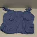 Charmo Plus Size Swimsuit for Women 2026 Tummy Control Scalloped Ribbed One Piece Swimsuits Ruched Modest Bathing Suit, Size 1X (16/18W)