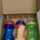 Nuby NoSpill Sippy Cup with Flex Straw  (3Pack) 10Ounce Bottles  Sippy Cups for Toddlers 12+ Months  Neutral Color Training Cups for Toddlers