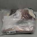 BENRON Premium Cowhide Rug, Faux Cow Hide Rugs for Living Room Bedroom Western Home Decor, Non Slip Cute Rug with Irregular Animal Skins and Hides, Khaki Brown, 5.2 x 6.2ft (Caramel)