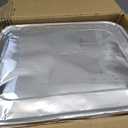 Alpha Living 6 Pack - Disposable Chafing Dish Buffet Set, Half Size Pans, Welded Body Food Warmers for Parties, Fuel Cans Complete Set, Warming Trays
