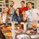 400 Pcs Wild Floral Disposable Paper Plates Napkins Cups Serve 50 Watercolor Floral Tableware Set for Spring Wedding Tea Party Decoration Bridal Shower Baby Shower(Cute Color,Novel Style)