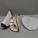 Salad Plates Storage - Quilted Microfiber China Organizer Box with Dividers , Protects & Organizes Up to 12 Plates of 8" - Ideal for Seasonal Dishware Protection