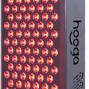 Hooga Red Light Therapy Panel Device – 630nm 660nm 810nm 850nm Red & Near Infrared Light Therapy, LED Light Therapy Lamp, 150 Quad Chip LEDs, Adjustable Brightness, Pulse Mode – ULTRA750