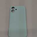 Vooii Compatible with iPhone 16 Plus Case, Liquid Silicone Upgrade [Camera Protection] [Soft Anti-Scratch Microfiber Lining] Shockproof Phone Case for iPhone 16 Plus 6.7 inch - Mint