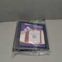 Avery Flexi-View 3 Ring Binder, 1.5 Inch Round Rings, 1 Black Binder (17637)