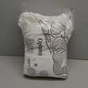 Ophanie White Round Rug 5Ft Circle Area Rug, Aesthetic Room Decor, Fluffy Fuzzy Bedroom Carpet, Plush Soft Shaggy Living Room Rugs for Kids Home Decor, Nursery